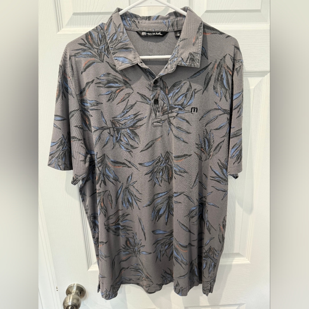 Men's Gray Polo Shirt